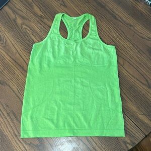 Lululemon Neon Green Swiftly Tank